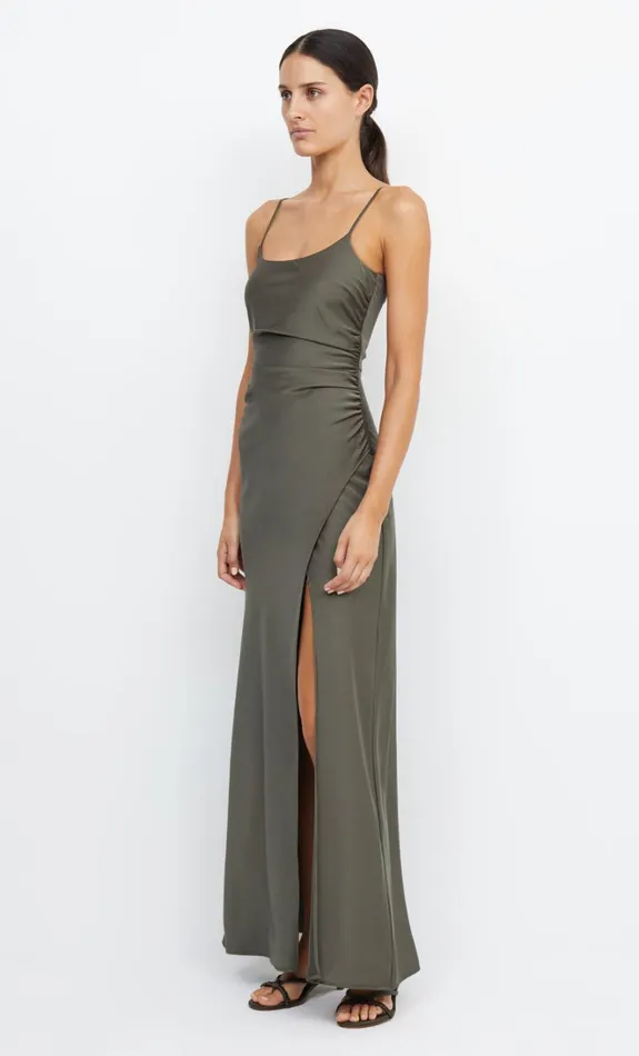 Women ETERNITY SCOOP MAXI DRESS 8211 DARK WILLOW Bec Bridge Maxi Dresses