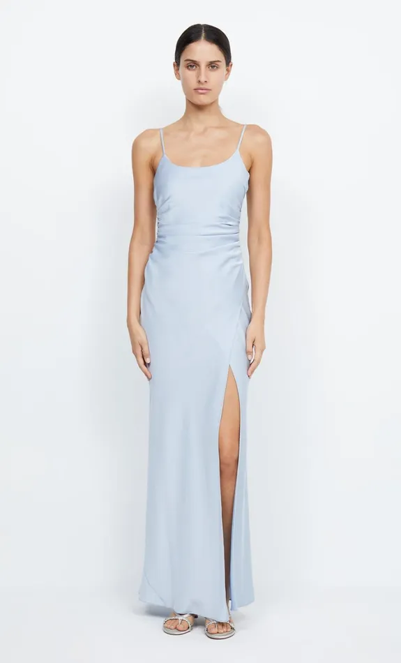 Women ETERNITY SCOOP MAXI DRESS 8211 DUSTY BLUE Bec Bridge Prom Dresses