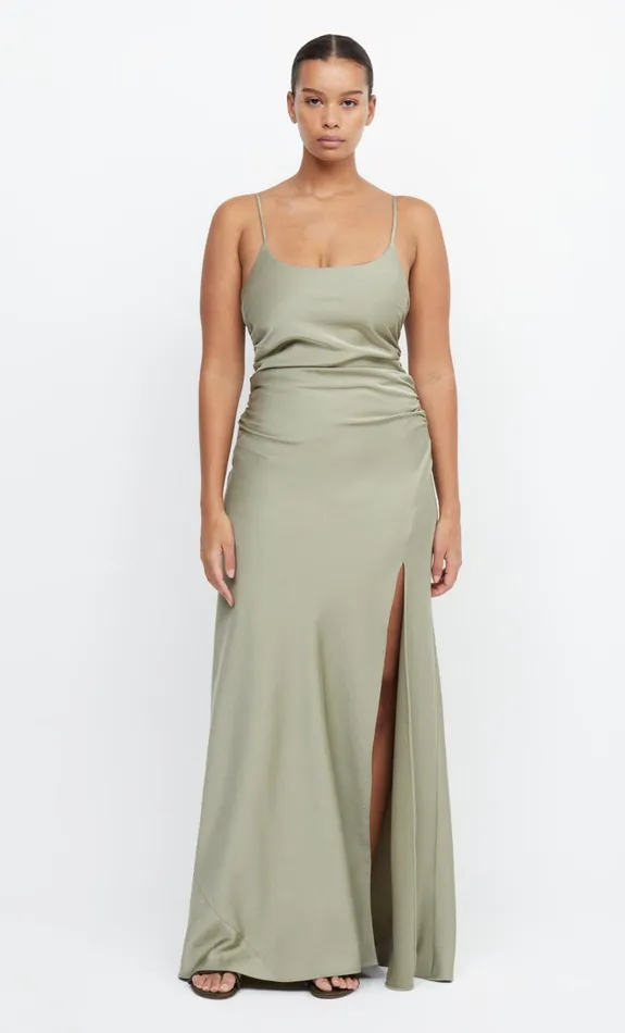 Women ETERNITY SCOOP MAXI DRESS 8211 SAGE Bec Bridge Bridesmaid Dresses