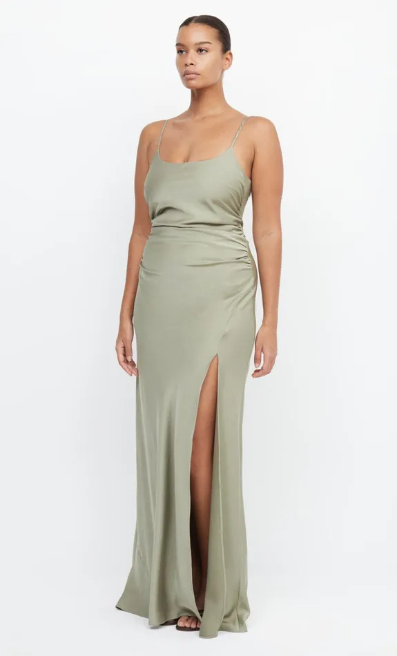Women ETERNITY SCOOP MAXI DRESS 8211 SAGE Bec Bridge Bridesmaid Dresses