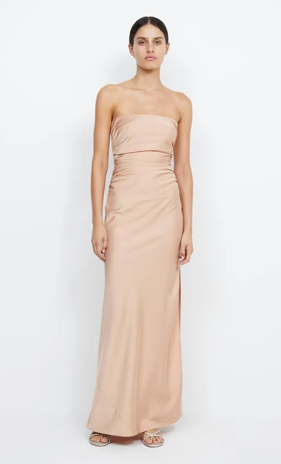 Women ETERNITY STRAPLESS MAXI 8211 ROSE GOLD Bec Bridge Maxi Dresses