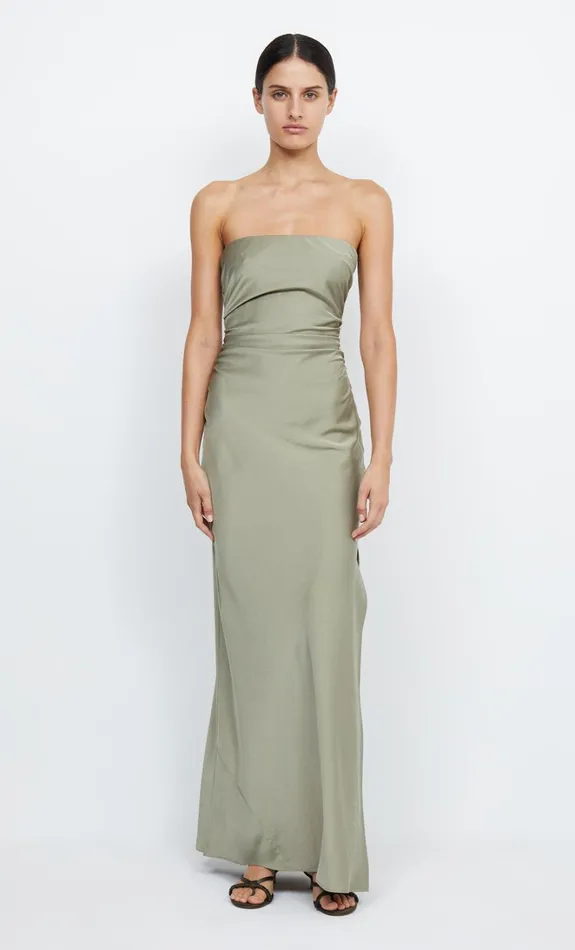 Women ETERNITY STRAPLESS MAXI 8211 SAGE Bec Bridge Prom Dresses