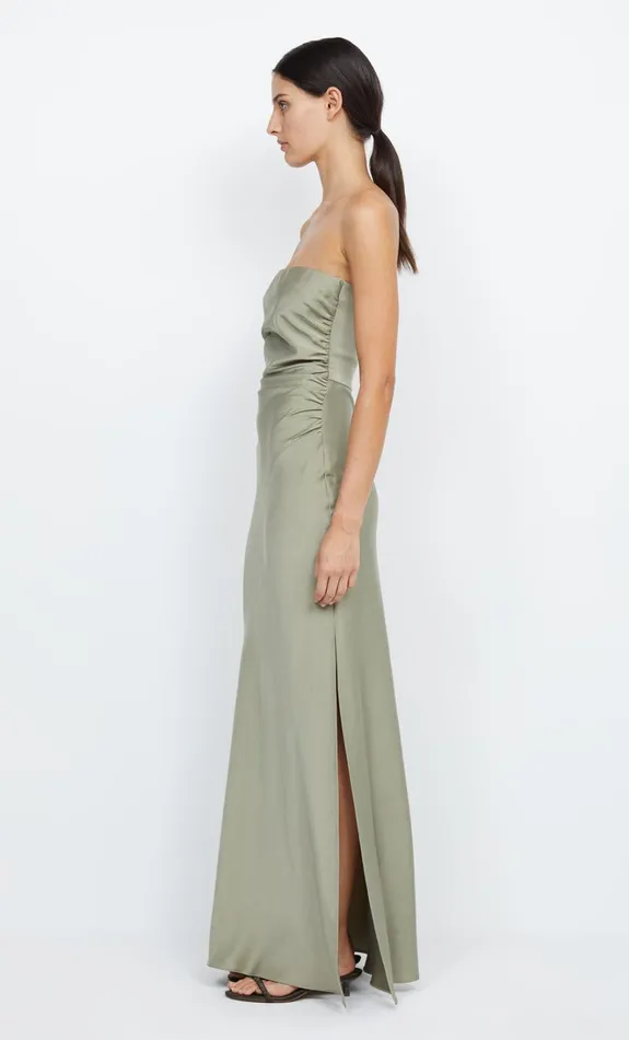 Women ETERNITY STRAPLESS MAXI 8211 SAGE Bec Bridge Prom Dresses