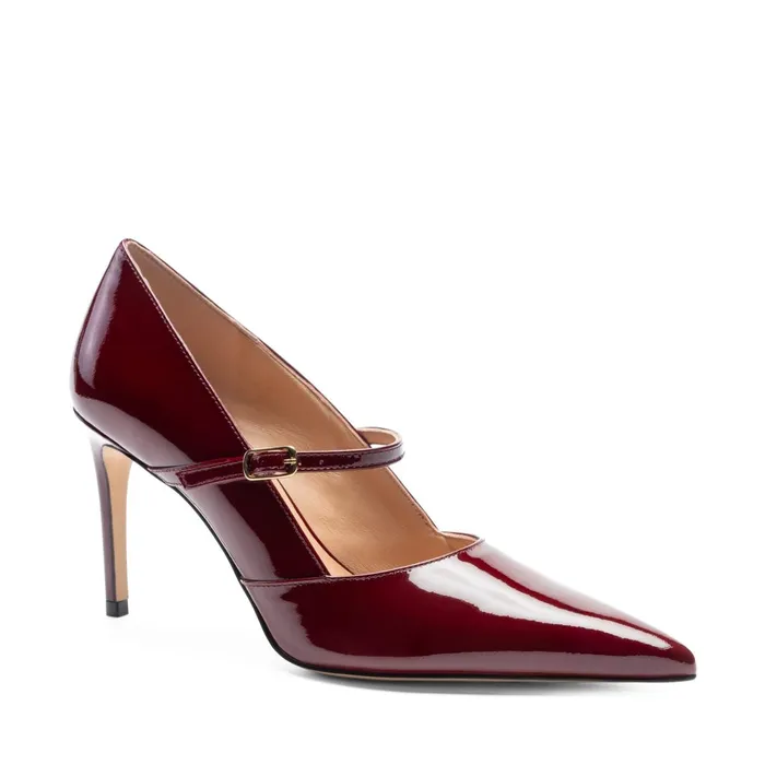 Women Evening Bruno Magli Prima Pump Bordeaux Patent