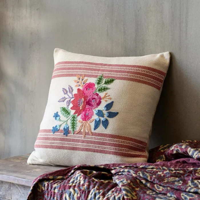 Women Evermore Bloom Pillow Sundance Catalog Decor