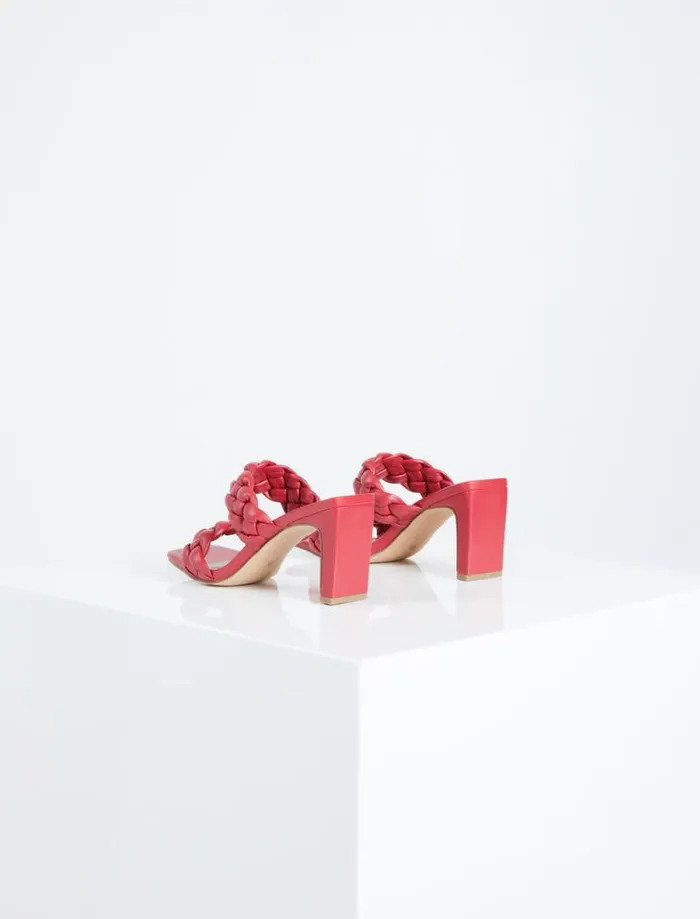 Women Finaa Sandal Heel Lipstick BCBG Shoes