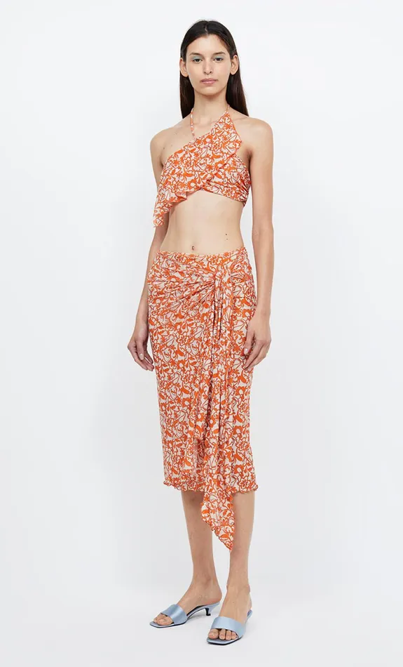 Women FIREFLY WRAP MIDI SKIRT 8211 FIESTA FLORAL Bec Bridge Skirts