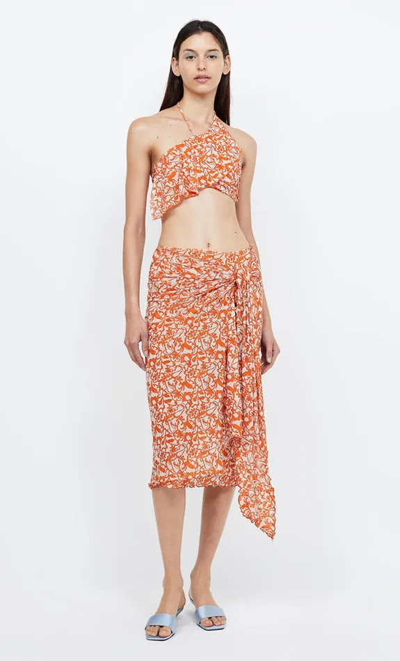 Women FIREFLY WRAP MIDI SKIRT 8211 FIESTA FLORAL Bec Bridge Skirts
