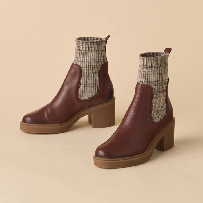 Women Flaneur Chelsea Boots Cinnamon Sundance Catalog Boots