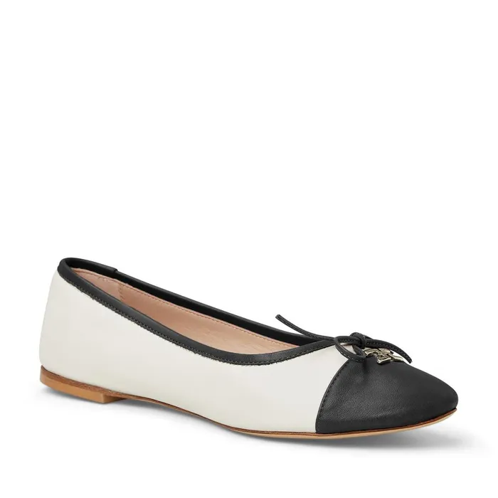 Women Flats and Loafers Bruno Magli DONATELLA Ballet Flat BLACKCREAM