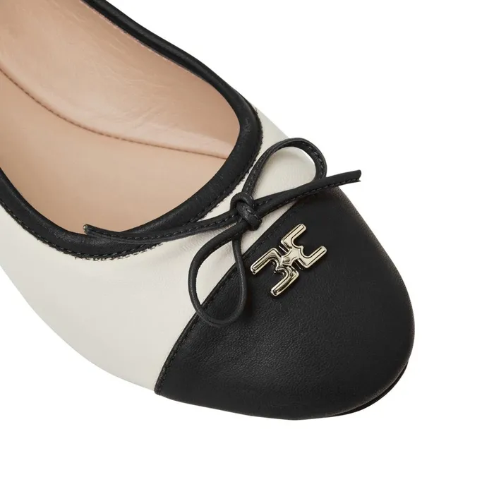 Women Flats and Loafers Bruno Magli DONATELLA Ballet Flat BLACKCREAM