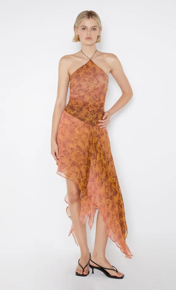 Women FLEUR DE LIS HALTER DRESS 8211 FLEUR Bec Bridge Wedding Guest