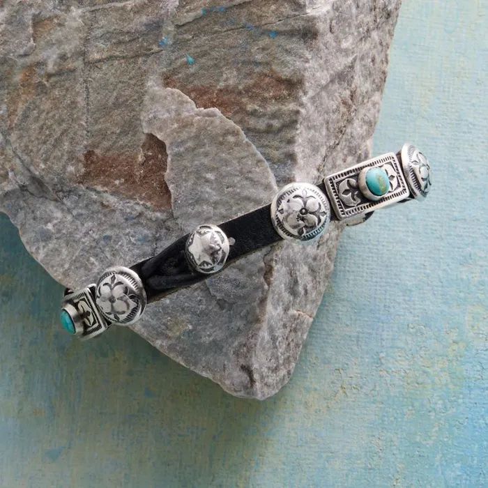 Women Fleur De Lys Concho Bracelet Sundance Catalog Bracelets Women Fleur De Lys Concho Bracelet Sundance Catalog Bracelets
