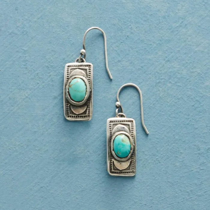 Women Fleur De Lys Concho Earrings Sundance Catalog Earrings