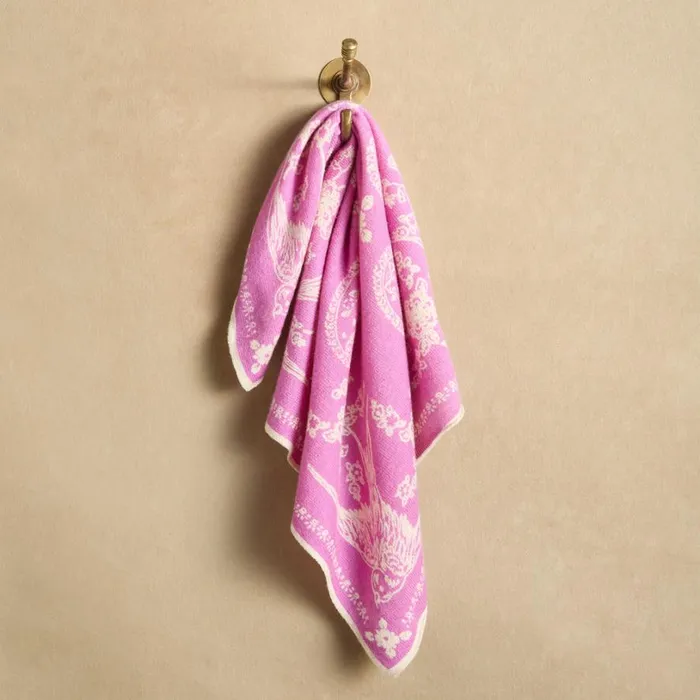 Women Flutter Cashmere Bandana Haute Red Sundance Catalog Scarves and Gloves