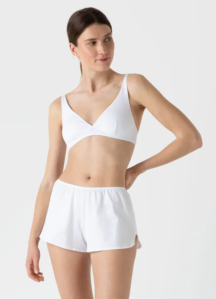 Women French Knicker White French Knickers ussunspel