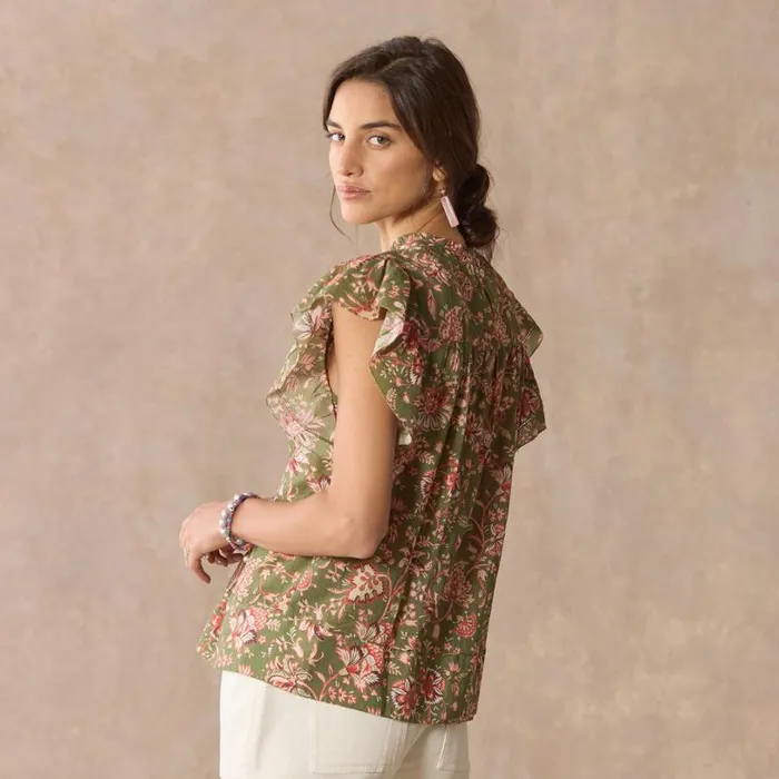 Women Garden Grove Top Rosemary Sundance Catalog Tops