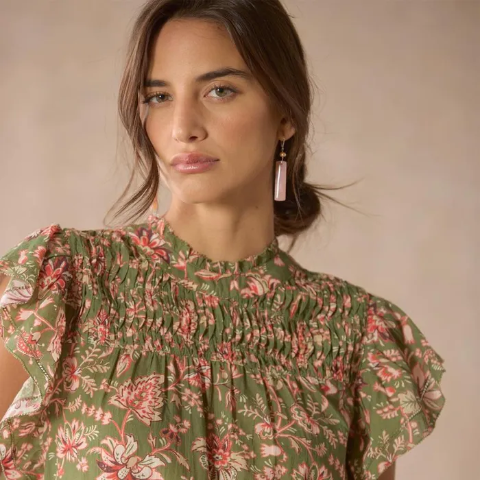 Women Garden Grove Top Rosemary Sundance Catalog Tops