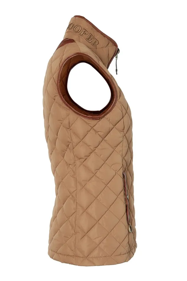 Women Gilets Holland Cooper Country Quilted Gilet Coffee Women Gilets Holland Cooper Country Quilted Gilet Coffee