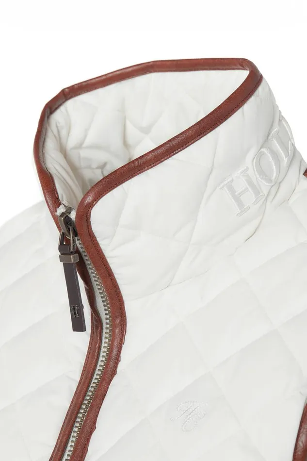 Women Gilets Holland Cooper Country Quilted Gilet Cream