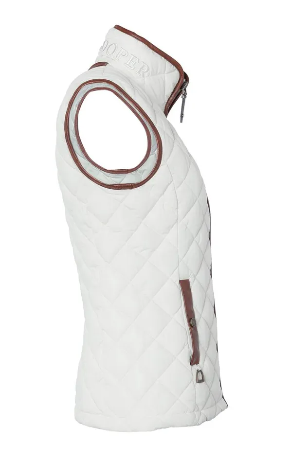 Women Gilets Holland Cooper Country Quilted Gilet Cream