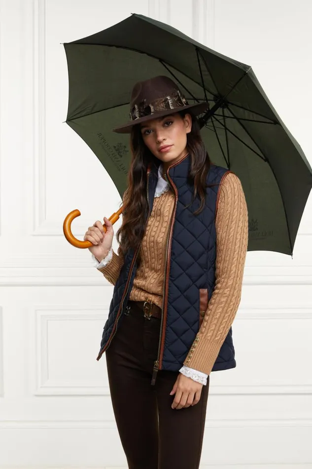 Women Gilets Holland Cooper Country Quilted Gilet Ink Navy Women Gilets Holland Cooper Country Quilted Gilet Ink Navy