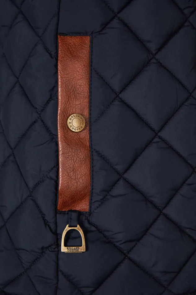 Women Gilets Holland Cooper Country Quilted Gilet Ink Navy Women Gilets Holland Cooper Country Quilted Gilet Ink Navy