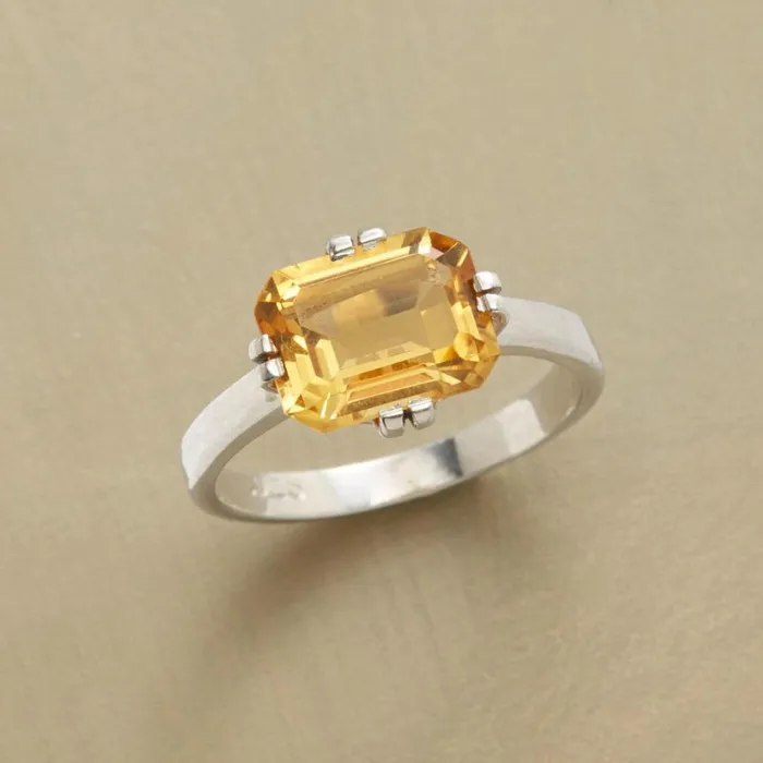 Women Golden Sun Ring Sundance Catalog Rings