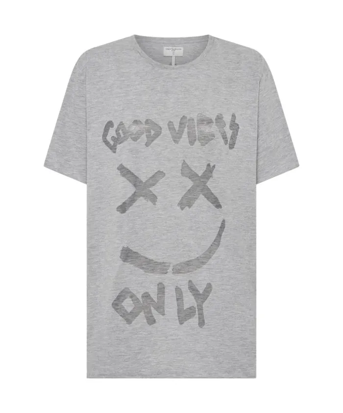 Women GOOD VIBES ONLY OVERSIZED TEE One Teaspoon Tees and Tanks Women GOOD VIBES ONLY OVERSIZED TEE One Teaspoon Tees and Tanks