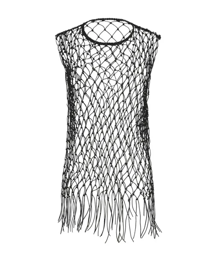 Women HAND MADE LEATHER CHAIN TOP One Teaspoon Tees and Tanks Women HAND MADE LEATHER CHAIN TOP One Teaspoon Tees and Tanks