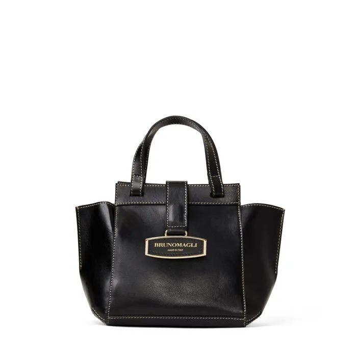 Women Handbags Bruno Magli Eva Black Handbag