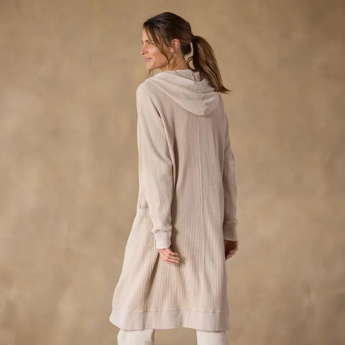 Women Helene Waffle Cardigan Sand Sundance Catalog Sweaters