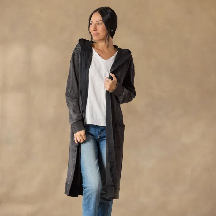 Women Helene Waffle Cardigan Sand Sundance Catalog Sweaters