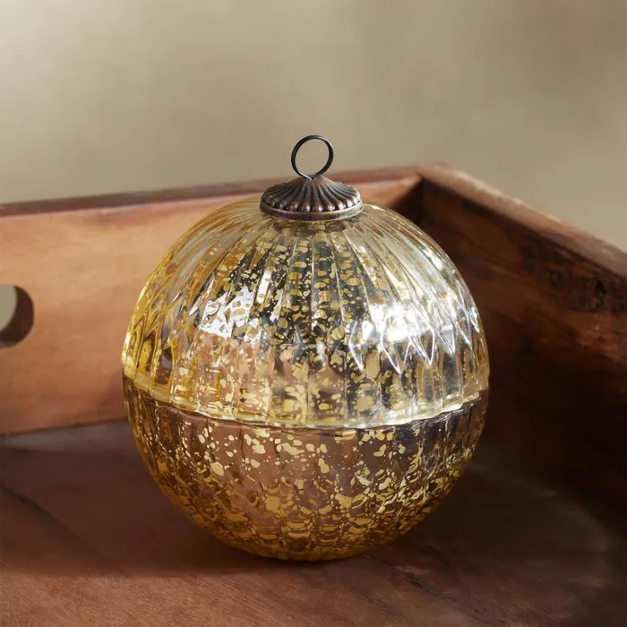 Women Holiday Shine Ornament Candle Sundance Catalog Decor