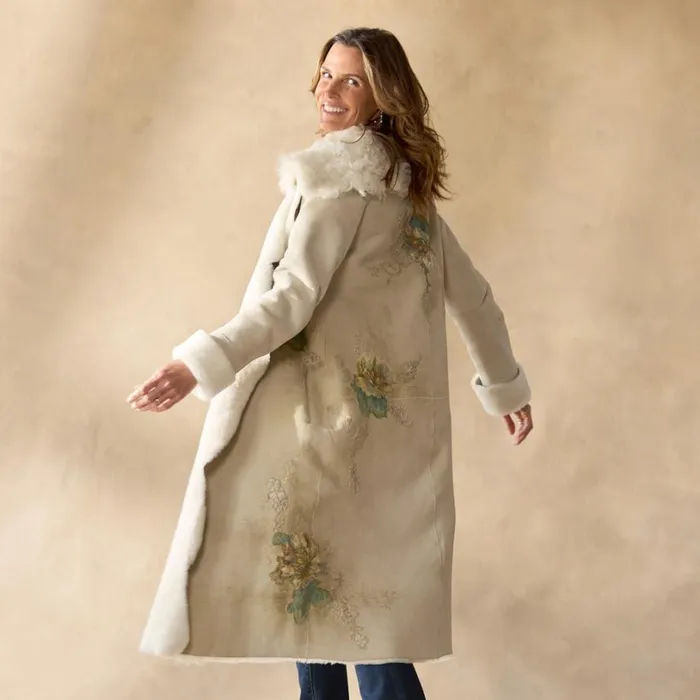 Women Ice Queen Shearling Coat Snow Sundance Catalog Jackets and Coats Women Ice Queen Shearling Coat Snow Sundance Catalog Jackets and Coats