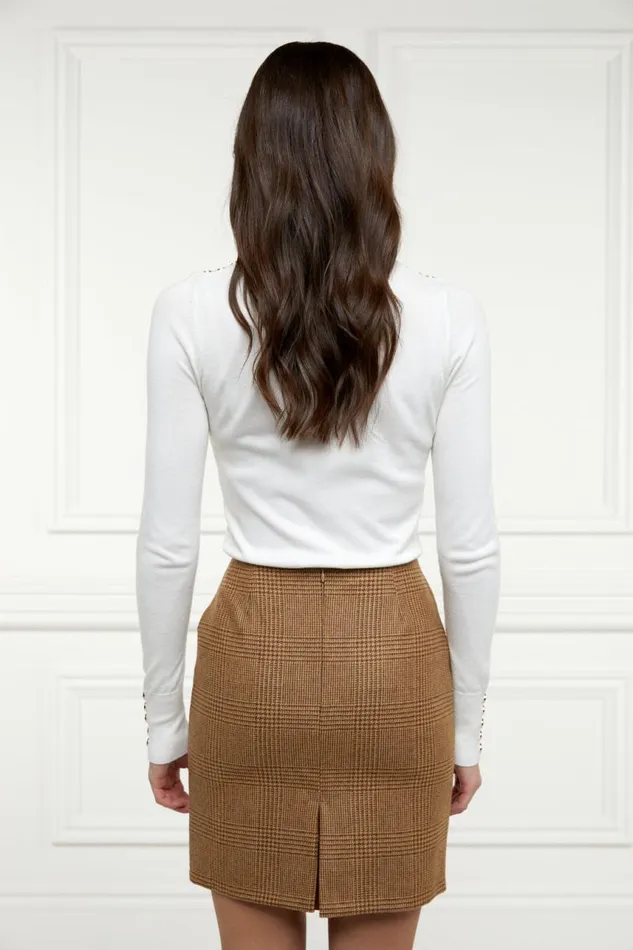 Women In Stock Tailoring Holland Cooper Chelsea Skirt Tawny Women In Stock Tailoring Holland Cooper Chelsea Skirt Tawny
