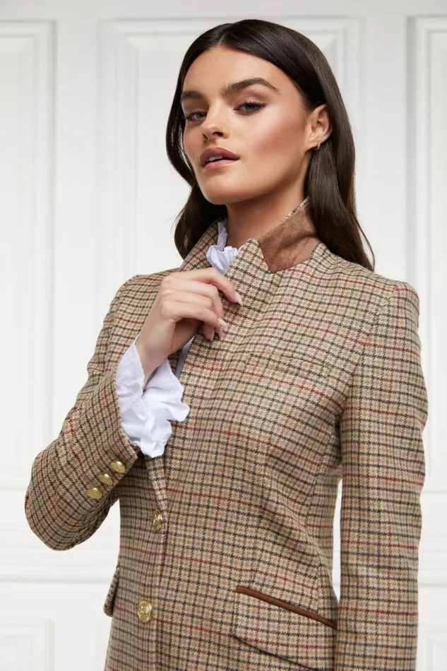 Women In Stock Tailoring Holland Cooper Highgrove Coat Charlton Tweed