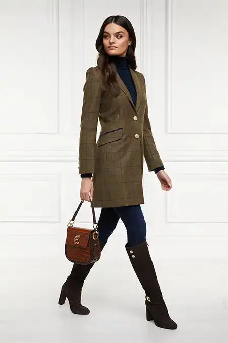 Women In Stock Tailoring Holland Cooper Highgrove Coat Glen Green