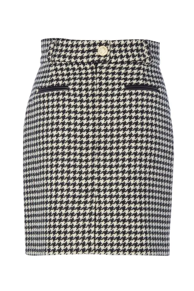 Women In Stock Tailoring Holland Cooper Knightsbridge Skirt Houndstooth Women In Stock Tailoring Holland Cooper Knightsbridge Skirt Houndstooth