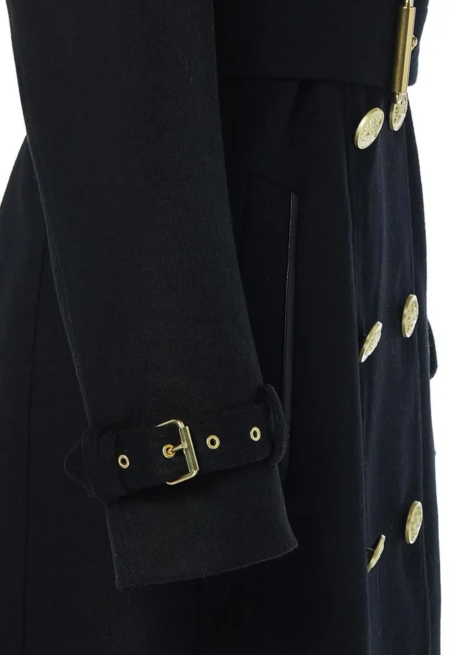 Women In Stock Tailoring Holland Cooper Marlborough Trench Coat Soft Black