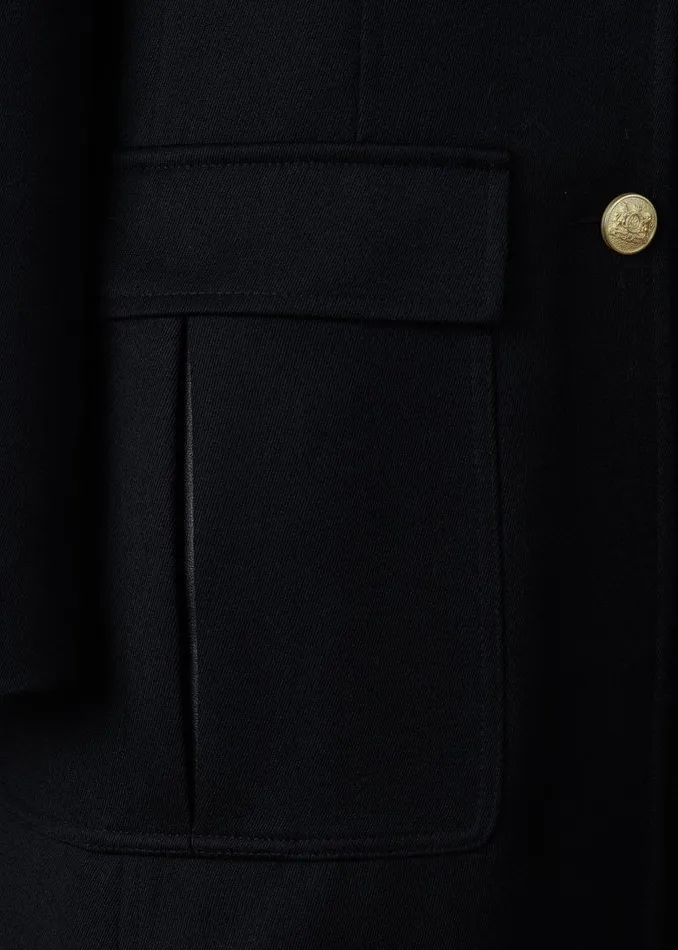 Women In Stock Tailoring Holland Cooper Mayfair Blazer Black Twill