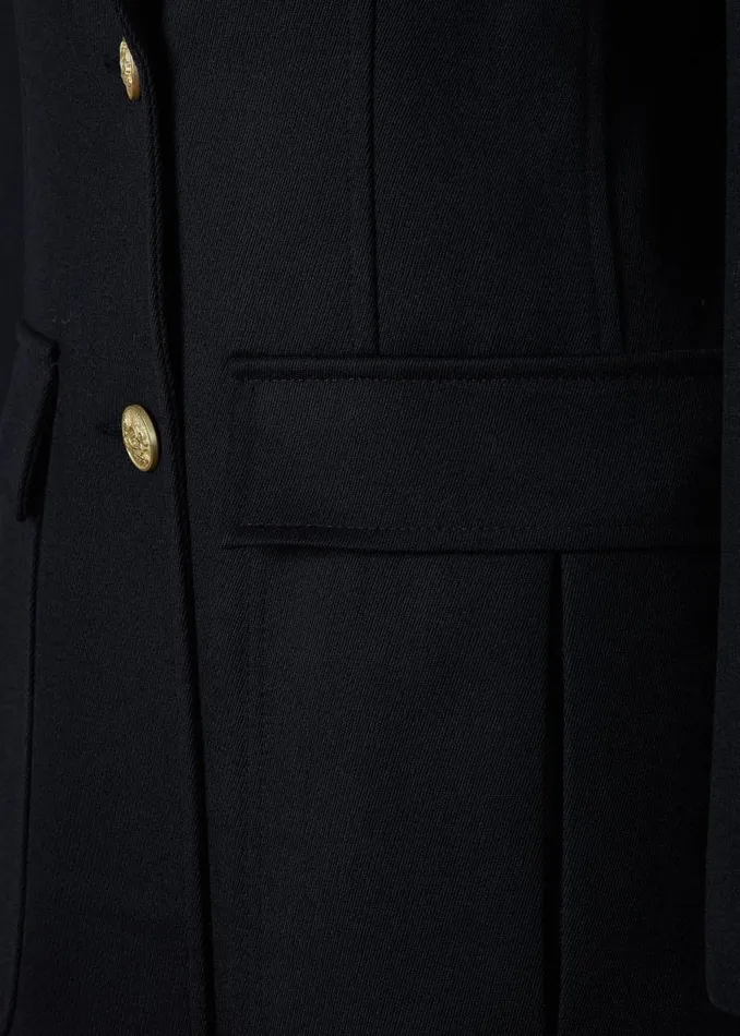 Women In Stock Tailoring Holland Cooper Mayfair Blazer Black Twill