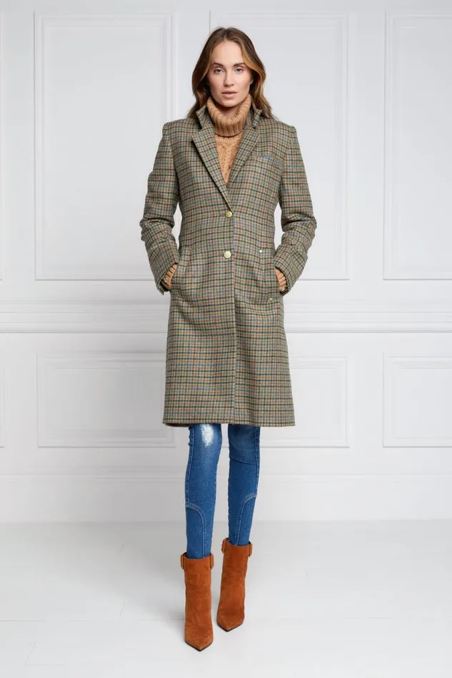 Women In Stock Tailoring Holland Cooper Regency Coat Bredon Tweed
