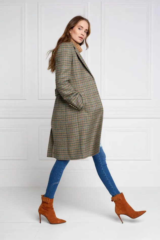 Women In Stock Tailoring Holland Cooper Regency Coat Bredon Tweed