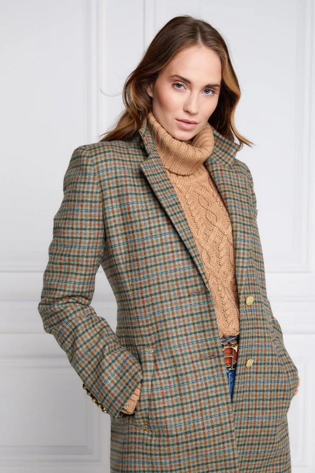 Women In Stock Tailoring Holland Cooper Regency Coat Bredon Tweed