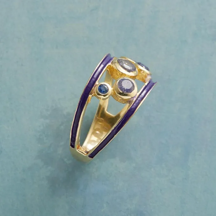 Women Iolite Quintet Ring Sundance Catalog Rings Women Iolite Quintet Ring Sundance Catalog Rings