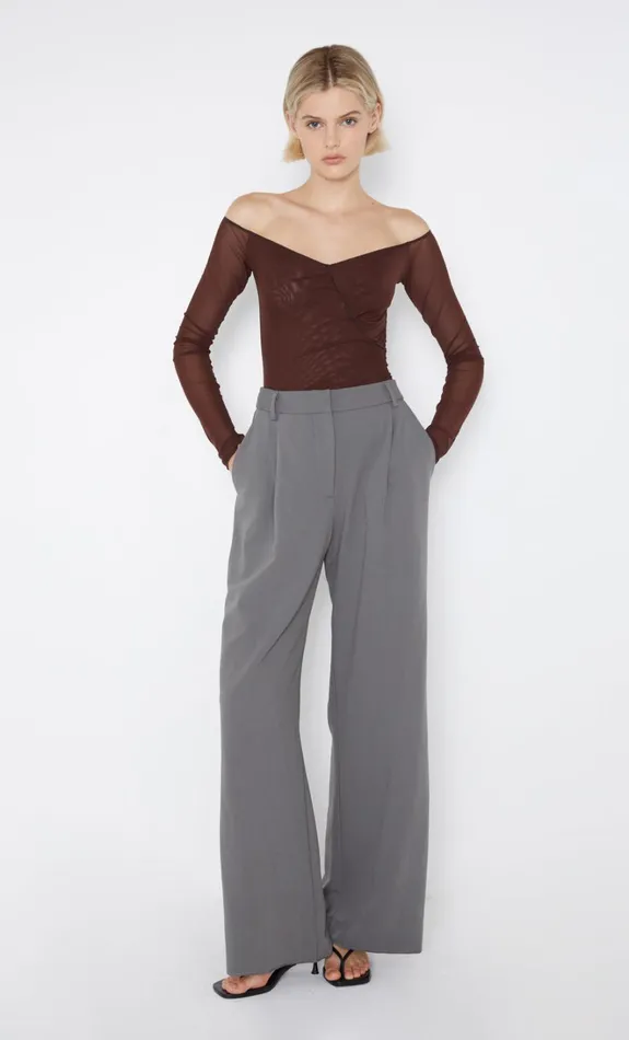 Women ISADORA LONG SLEEVE TOP 8211 CHOCOLATEBLACK Bec Bridge Long Sleeve