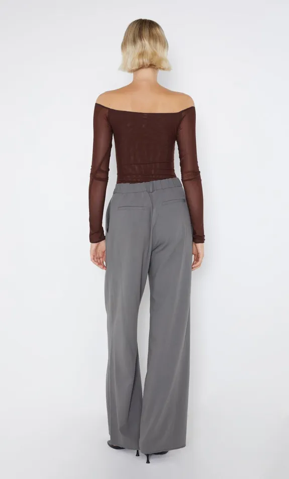 Women ISADORA LONG SLEEVE TOP 8211 CHOCOLATEBLACK Bec Bridge Long Sleeve