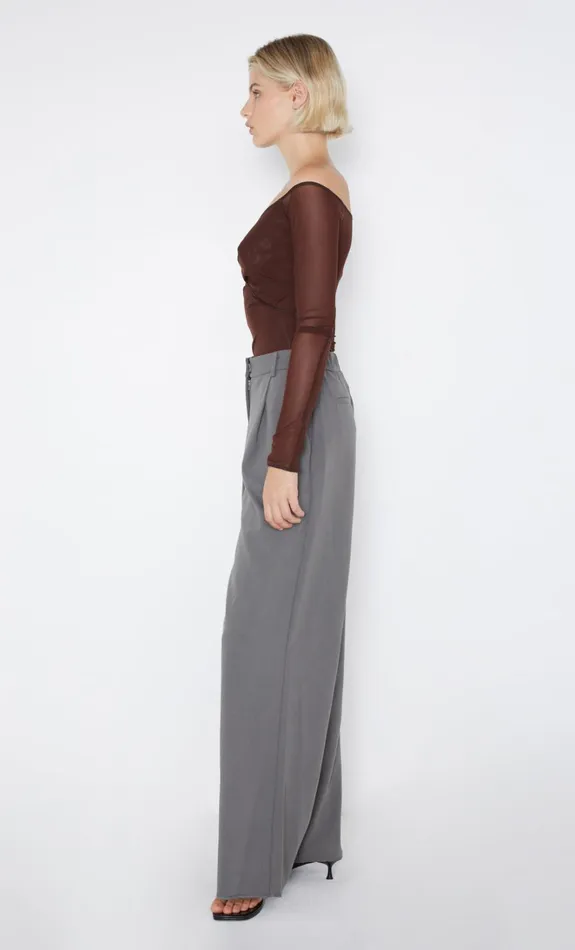 Women ISADORA LONG SLEEVE TOP 8211 CHOCOLATEBLACK Bec Bridge Long Sleeve