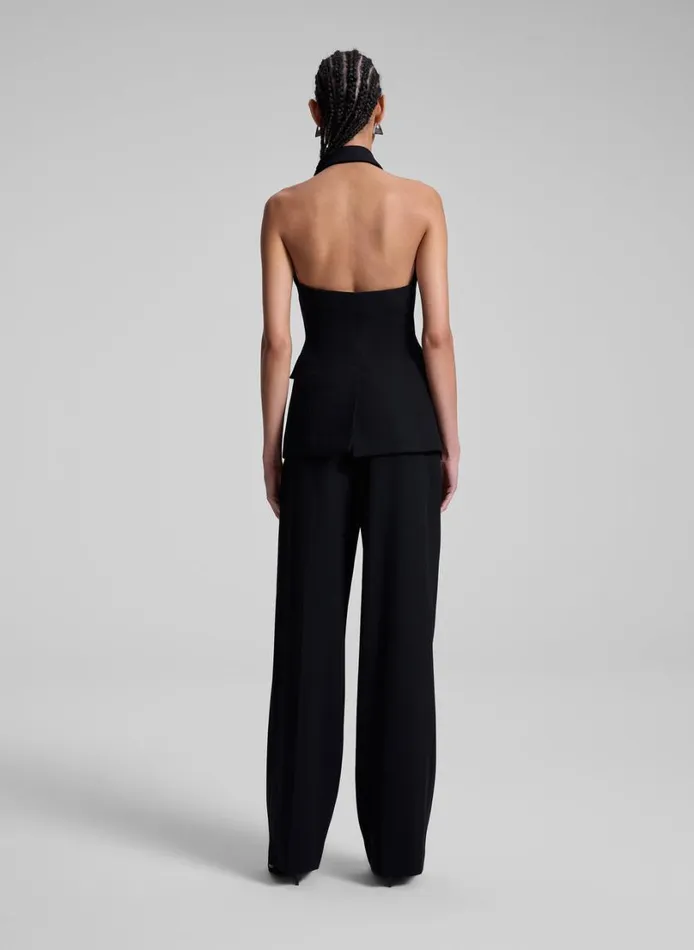 Women Jackets and Coats ALC Alexa Tailored Vest Black